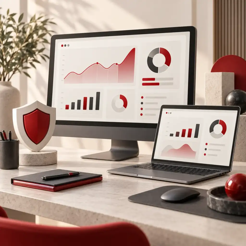 Logiciels et sécurité — illustration KORUM GROUP