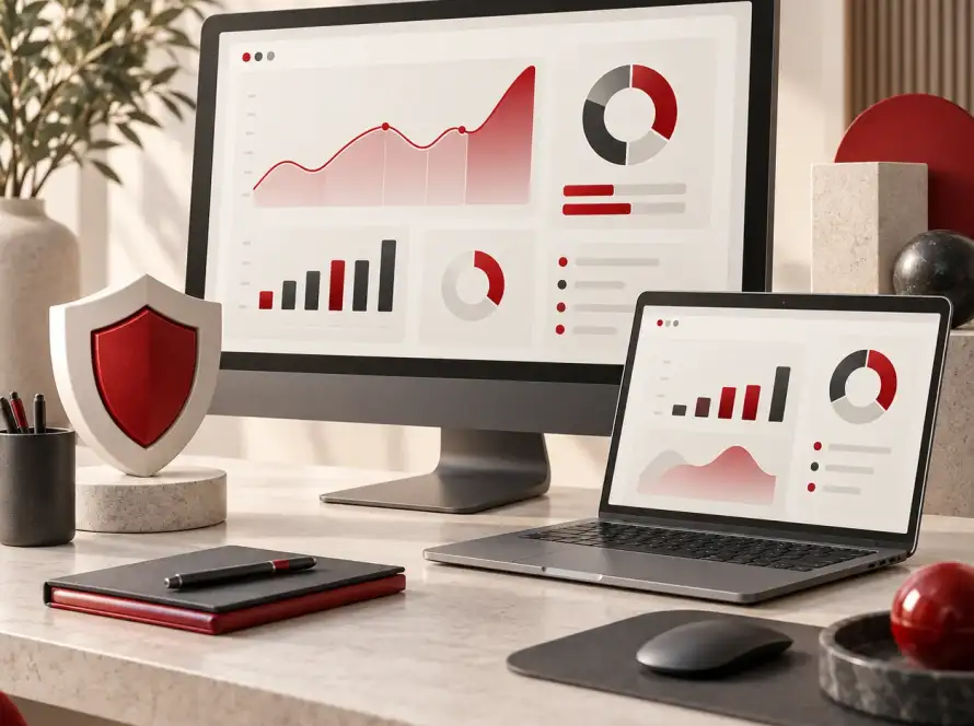 Logiciels et sécurité — illustration KORUM GROUP