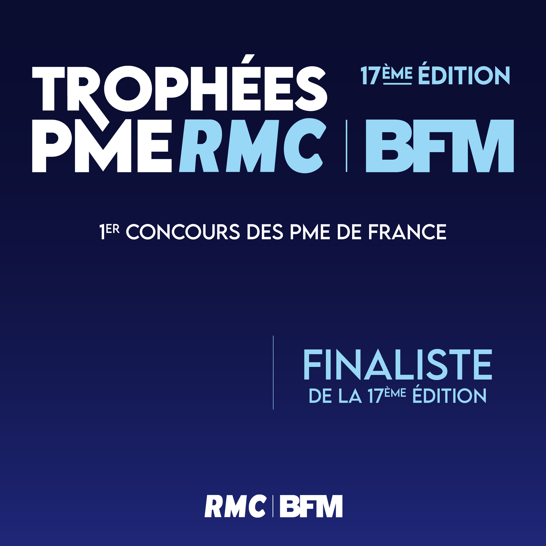 Finaliste de la 17e édition des Trophées PME RMC BFM